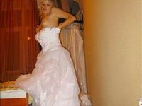 stripping bride