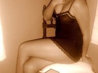 Slutty blonde sucking