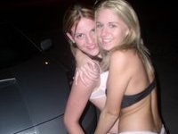 Horny dyke babes kissing
