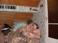 Lesbo babes kissing