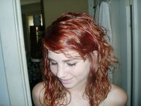 Cute redhead babe