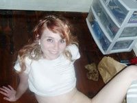 Cute redhead babe