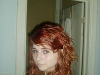 Cute redhead babe