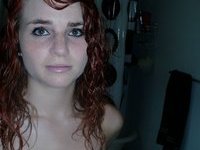 Cute redhead babe