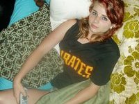 Cute redhead babe
