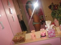 Tanned babe self pics