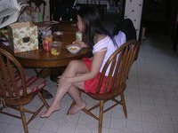 Horny Asian teen banged