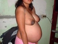 Pregnant babes naked
