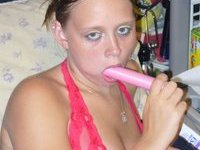 Big pink sex toy