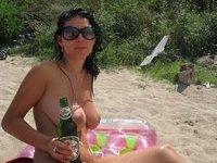 Huge tits on vacation