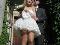 Just married hot pics