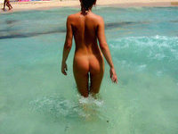 Wet and nude