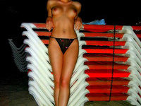 Wet and nude