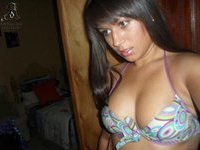 Gorgeous tanned Latina