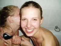 Wet lesbo action