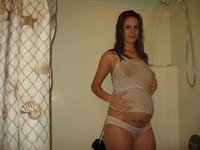 Pregnant and masturbating