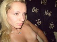 Solo blonde Russian babe