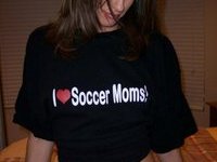Soccer moms showing off