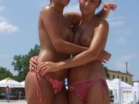 Nude beach babes