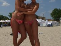 Nude beach babes