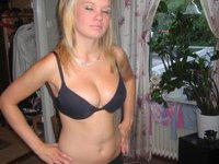 Young blonde GF hot private pics