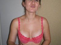 Mature wife posing topless