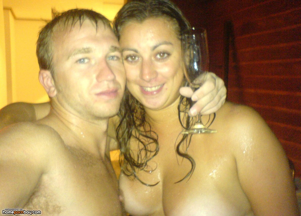 Real amateur couple stolen private pics photo