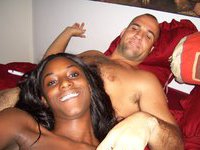 Real interracial couple homemade pics