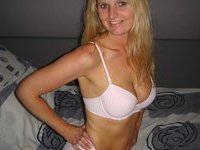 Cute amateur blonde wife homemade porn