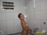 Cute amateur latina posing naked