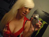 Sexy amateur blonde slut