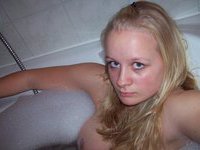 My wife nude at home