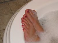Teen gf nude in bath