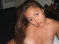 Sexy asian amateur slut sucking dick
