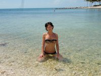 Amateur wife posing nude at vacation