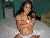 Naked amateur latina girl