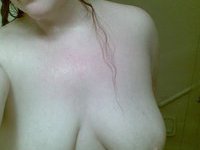 Redhead amateur slut sucking dick