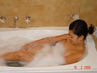 Hot amateur asian girl posing nude