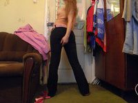 Russian amateur wife nude at home