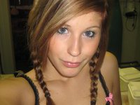 Hot self pics from sexy amateur teen