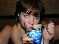 Russian amateur wife posing naked