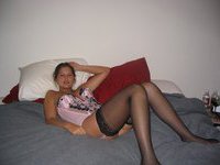 Young amateur wife nude at home
