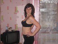 Russian wife nude at home