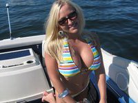 Many hot pics with cute amateur blonde