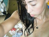 Teen GF naked in her room
