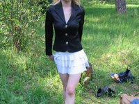 Very hot russian amateur blonde