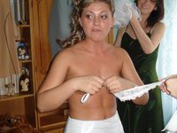 Russian bride naked