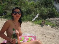 Amateur wife nude at beach