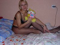 Blowjob from russian amateur wife
