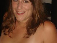 Mature wife showing her tits